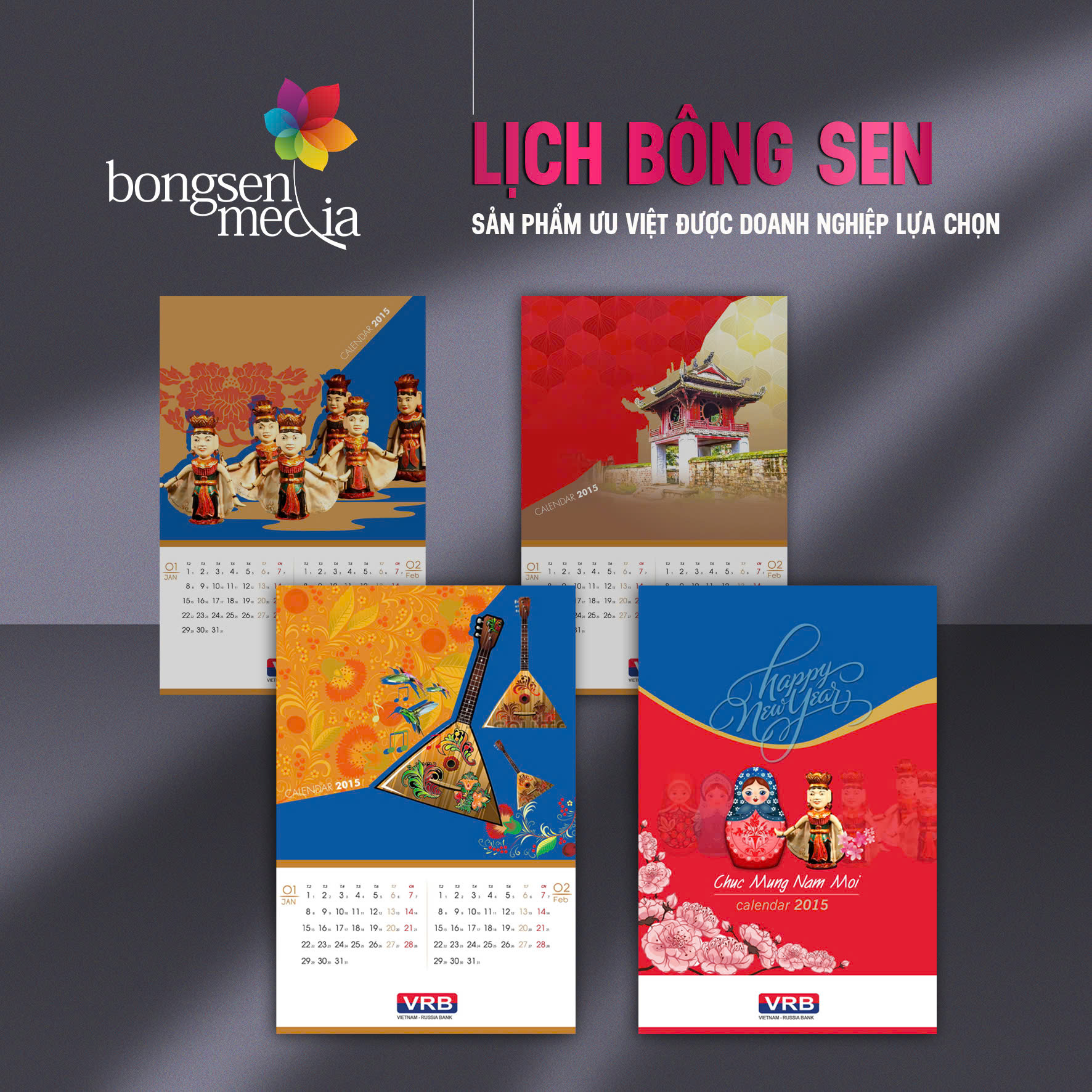 LÀM LỊCH DOANH NGHIỆP – GIẢI PHÁP QUÀ TẶNG ĐỐI TÁC, KHÁCH HÀNG